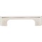 Jeffrey Alexander 96 mm Center-to-Center Polished Nickel Asymmetrical Leyton Cabinet Pull 286-96NI - alternate 3
